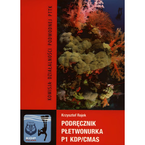 Książka podręcznik płetwonurka p1 kdp/cmas, krzysztof rojek