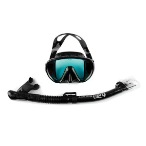 TUSA Serene Adult Combo, Lustrzana szyba - maska i fajka