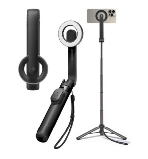 Selfie stick Spigen S571W MagSafe Bluetooth z tripodem