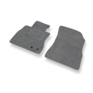 Velour gulvmåtter til Nissan Note E12 Hatchback (2013-2016) - grå