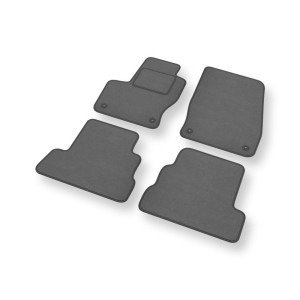 Velour gulvmåtter til Ford Kuga II SUV (2013-2019) - grå