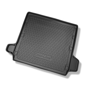 Gulvmåtte til bagagerum Nissan Pathfinder III SUV (2005-2013) - 5/7 sæder (tredje række ledig); Fjernbare fordybninger