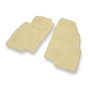 Velour gulvmåtter til Fiat Linea Sedan (2007-2013) - beige