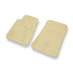 Velour gulvmåtter til Chevrolet Camaro V Coupé, Cabriolet (2009-2015) - beige