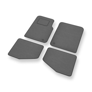 Velour gulvmåtter til Jeep Wrangler II SUV (1996-2006) - grå