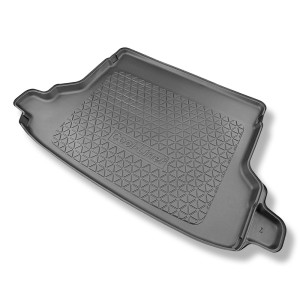 Gulvmåtte til bagagerum Subaru Forester VI SUV (11.2024-....) - Med / uden subwoofer; mulighed for at afskære den højre fordybning
