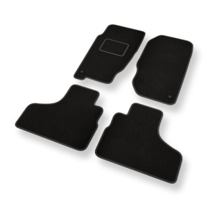 Velour gulvmåtter til Jeep Liberty SUV (2001-2007) - sort