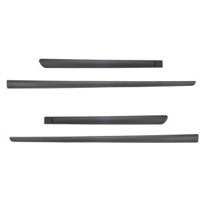 Sorte sidelister til Volkswagen Golf VI Hatchback (2008-2012) - (længden: 981mm; 743mm)