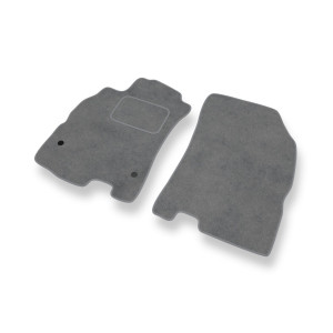 Velour gulvmåtter til Renault Fluence Sedan (2009-2016) - grå