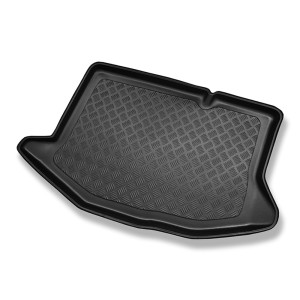 Gulvmåtte til bagagerum Ford Fiesta VI Hatchback (10.2008-06.2017) - nederste bagagerum; uden dobbelt gulv i bagagerum; med fordybninger