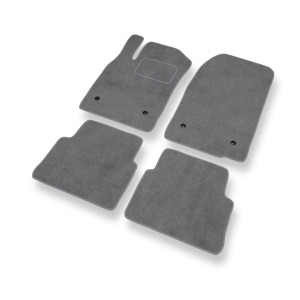Velour gulvmåtter til Opel Vectra C Caravan, Hatchback, Sedan (2002-2008) - grå