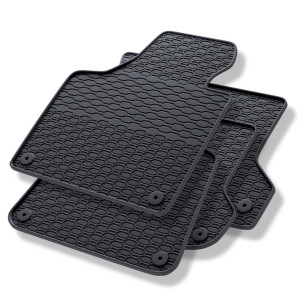Gummigulvmåtter til biler Audi A3 8P Hatchback, Sportback (2003-2012) - sort - 4 stk.