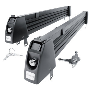 Holder til skiholderen på taget - Ski rack M-7705 - sort - til 5 par ski eller 4 snowboards