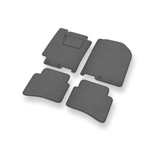 Velour gulvmåtter til Kia Rio IV Hatchback (2017-....)