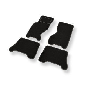 Velour gulvmåtter til Jeep Grand Cherokee II SUV (1998-2005) - sort