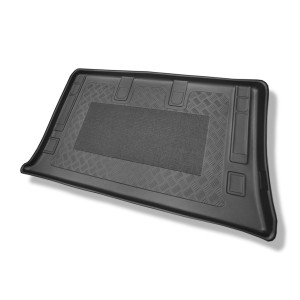 Gulvmåtte til bagagerum Mercedes-Benz Vito W639 Varevogn (08.2003-09.2014) - lang version (akselafstand 3.200 mm); Bilens længde 5.008 mm); bag tredj