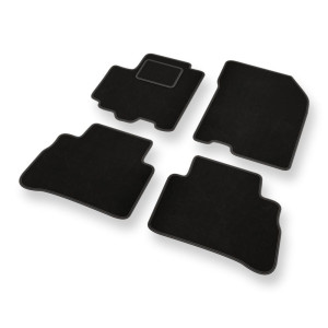 Velour gulvmåtter til Suzuki SX4 S-Cross Crossover (2013-2021) - sort