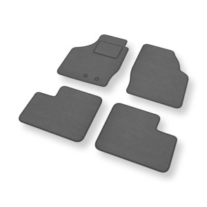Velour gulvmåtter til Suzuki Wagon R+ Minivan (2003-2008) - grå
