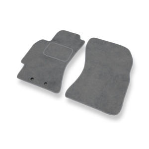 Velour gulvmåtter til Subaru Forester III SUV (2008-2013) - grå