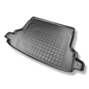Gulvmåtte til bagagerum Subaru Forester VI SUV (11.2024-....) - Med / uden subwoofer; mulighed for at afskære den højre fordybning