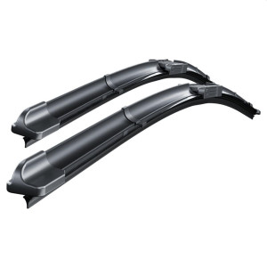Vinduesviskere til forruden til BMW 3-serie E46 Compact, Coupé, Cabriolet, Limousine, Touring (04.1998-2005) - Flad viskerblade