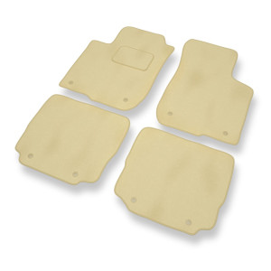 Velour gulvmåtter til Audi A3 I 8L Hatchback (1996-2003) - beige