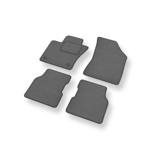 Velour gulvmåtter til Jeep Compass II SUV (2016-....)