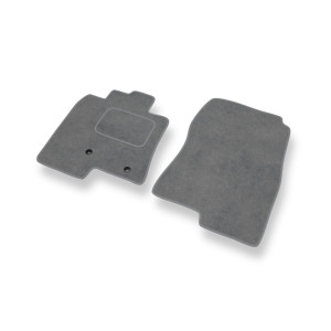 Velour gulvmåtter til Mitsubishi Pajero III SUV (1999-2006) 3 døre - grå