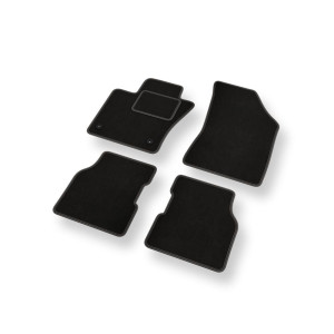 Velour gulvmåtter til Jeep Compass II SUV (2016-....)