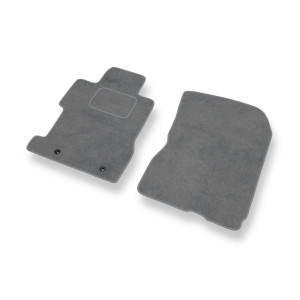 Velour gulvmåtter til Honda Civic VIII Coupé, Hatchback, Sedan (2006-2011) 4 døre - grå
