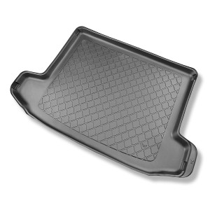 Gulvmåtte til bagagerum Hyundai Tucson III NX4 SUV (12.2020-....) - øverste bagagerum; Højre fordybning fjernbar i modeller med subwoofer; także do H