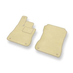 Velour gulvmåtter til Mercedes-Benz SL R231 Roadster (2012-2020) - beige
