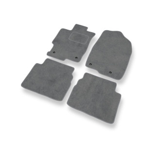 Velour gulvmåtter til Mazda 6 II Stationcar, Liftback, Sedan (2007-2012) - grå