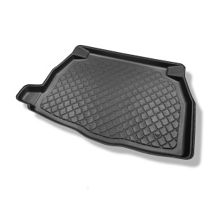 Gulvmåtte til bagagerum Toyota C-HR SUV (01.2017-....) - Med / uden subwoofer; mulighed for at afskære den højre kant; Også til hybrid; Ikke til 2.0