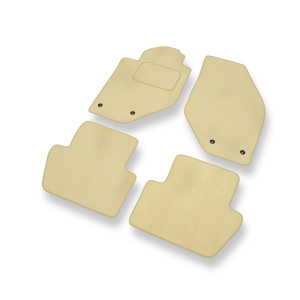 Velour gulvmåtter til Volvo V70 I Stationcar (1997-2000) - beige