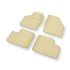 Velour gulvmåtter til Suzuki Wagon R+ Minivan (2003-2008) - beige