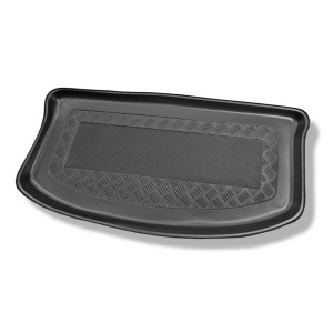 Gulvmåtte til bagagerum Opel Agila B Hatchback (01.2008-11.2014) - til modeller med dobbelt bund = øverste bagagerum