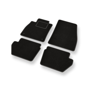 Velour gulvmåtter til Ford Fiesta VIII Hatchback (2017-2023) - sort