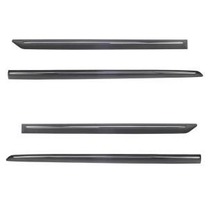 Sorte sidelister til Mercedes-Benz E-Klasse Sedan (2017-....) - (længden: 1070mm; 840mm)