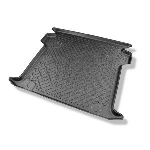Gulvmåtte til bagagerum Fiat Doblo II Kombi Maxi Stationcar (2010-06.2022) - 5 sæder; L2 (lang akselafstand)