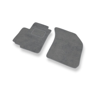 Velour gulvmåtter til Opel Agila B Hatchback (2008-2014) - grå