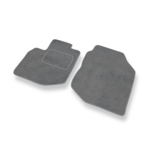 Velour gulvmåtter til Honda Jazz III Hatchback (2008-2015) - grå