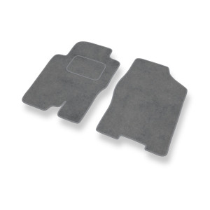 Velour gulvmåtter til Nissan Pathfinder R51 SUV (2005-2014) - grå
