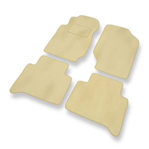 Velour gulvmåtter til Kia Sportage I SUV (1993-2004) - beige
