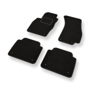 Velour gulvmåtter til Audi A8 D5 Sedan (2017-....) - Kort version