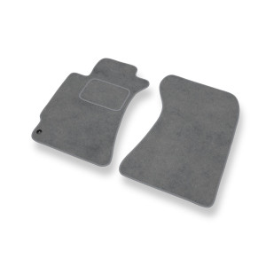 Velour gulvmåtter til Subaru Forester II SUV (2002-2008) - grå