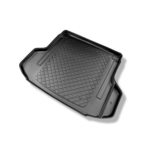Gulvmåtte til bagagerum Kia Ceed III Stationcar (09.2018-....) - også modeller med monteringsskinnesystem; Med / uden subwoofer; Højre fordybning fje