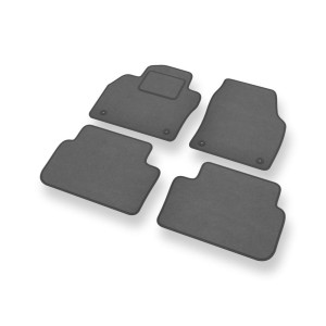Velour gulvmåtter til Volkswagen Polo VI Hatchback (2017-....)