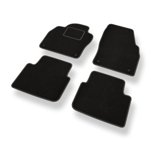 Velour gulvmåtter til Skoda Scala Hatchback (2019-....)