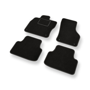 Velour gulvmåtter til Skoda Octavia IV Stationcar, Liftback (2019-....)